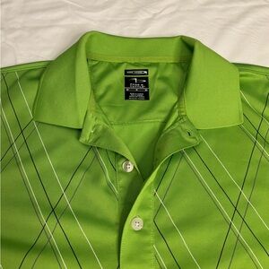 Page & Tuttle Golf Polo Cool Swing Mens Size M Green Shirt